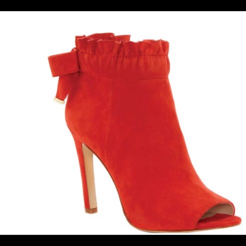 Open toe boots 3 1/2” heel